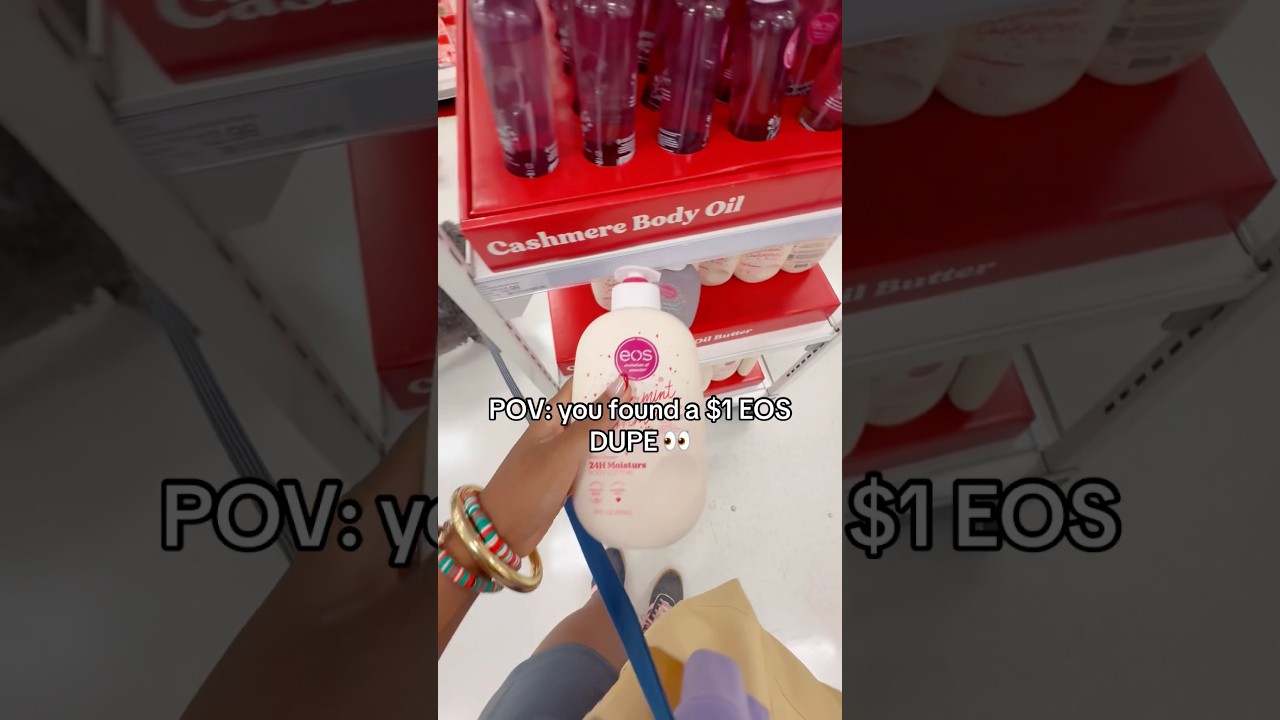 I found a $1 EOS LOTION!?👀🫣 