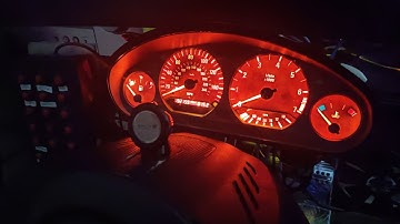 DIY E36 clocks/Speedo on sim racing setup