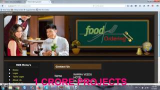 Hotel Order Management System - 1Crore Projects