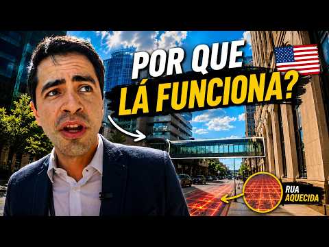 Infraestrutura de uma cidade dos EUA