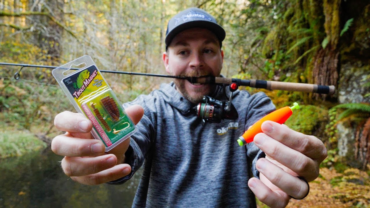 How To Fish TROUT MAGNETS In Creeks Or Rivers (WE GOT A CUTTY!!) 