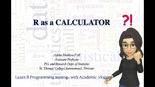 R Programming - R as a Calculator | Arithmetic Functions in R