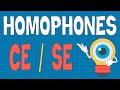 Homophones ce se