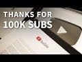 Silver Play Button Unboxing and First Impressions - Thank YOU for This 100k Milestone!
