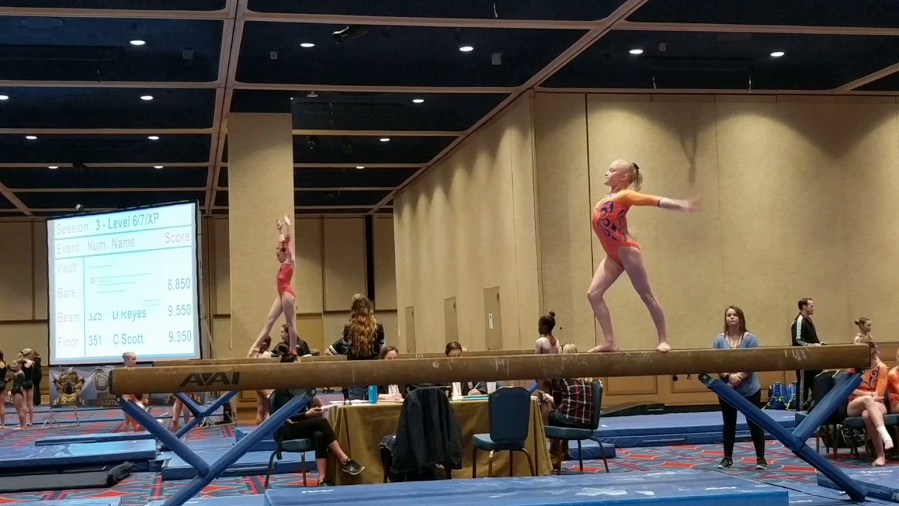 Disneyland Gymnastics meet YouTube