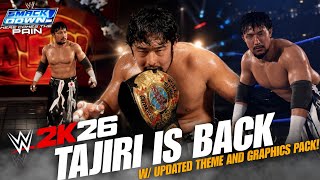 WWE2K26 Tajiri 03 Full Entrance w/Theme And Graphics Pack!