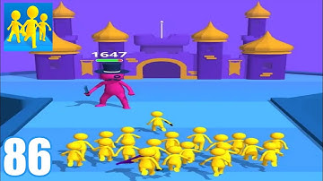 Join Clash 3D Level 86 Gameplay Walkthrough (Android, iOS) #Shorts