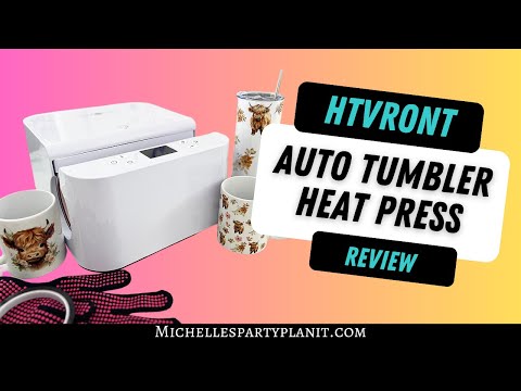 HTVRONT Auto Tumbler Press Review - Happiness is Homemade