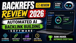 Backrefs Review 2026 AI Backlink Building Software That Does It ALL!