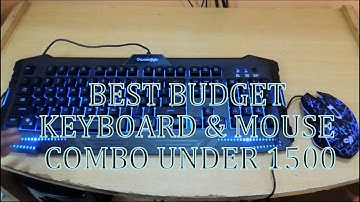 Cosmic Byte Gaming Keyboard & Mouse Combo | Unboxing | Budget Gaming Keyboard & Mouse | With Light