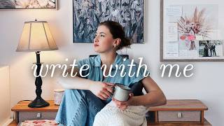 Write With Me for 1 Hour ✍️ (Cozy & Calm)