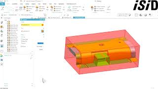 NX Mold Planner: Core Cavity split (Part 6)