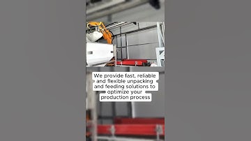 We provide fast, reliable and flexible feeding solutions to optimize your production process#robot