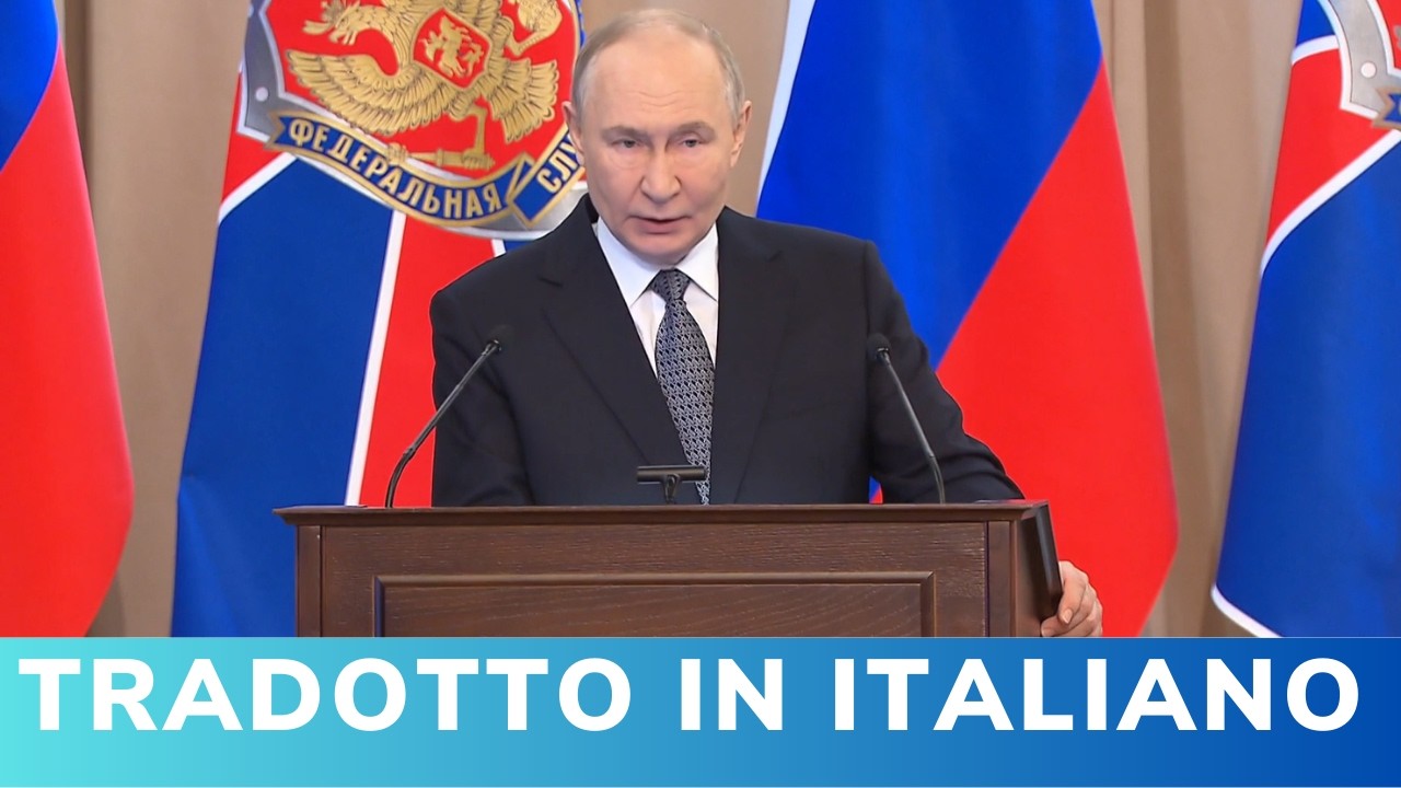 Putin riunisce i servizi segreti: “Crescono le minacce terroristiche contro la Russia”