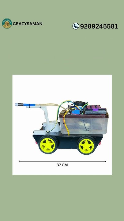 Fire Fighting Robot Using Arduino Project | Explanation Raspberry PI # ...