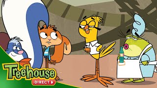 Scaredy Squirrel - The Coast Is Fear / The Madness Of King Nutbar | Full Episode | Treehouse Direct