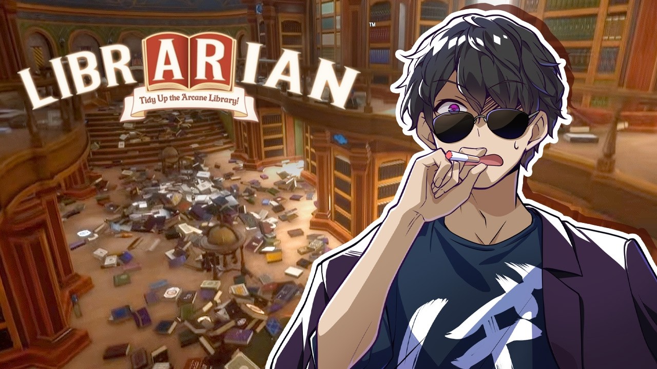 【LIBRARIAN】散らばった図書館の本を片付けまくる！