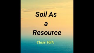#EduSS #shortvideo Class 10th Geography Lesson-1 Resources & Development  Topic - Soil as a Resource