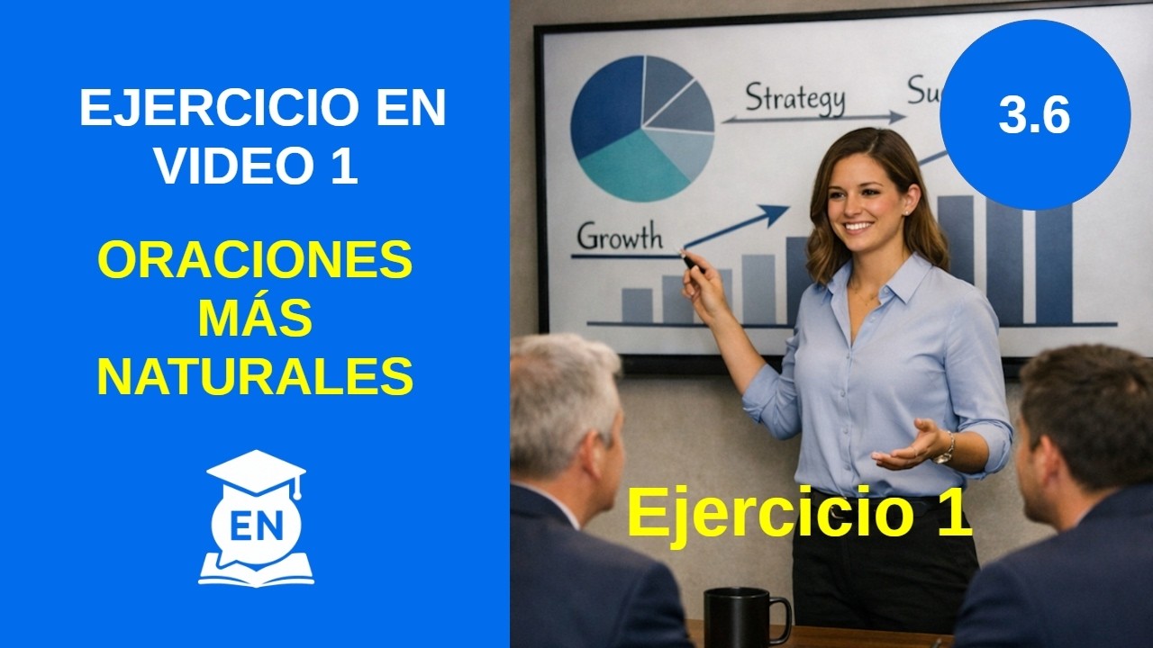 Ejercicio: Suena Más Natural: Consejos de Fluidez | N3 … — Transcript
