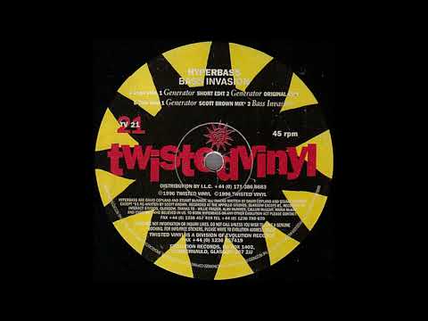 Hyperbass — Hyperbass - Bass Invasion - Twisted Vinyl TV21