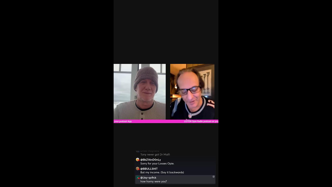 Ice Dunks & Puke Fests | Opie Radio podcast  📱