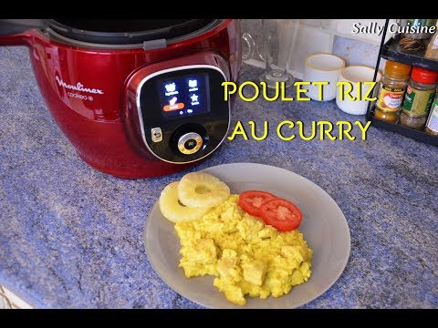 poulet,-riz-au-curry-au-cookeo-|-sally-cuisine-{episode-3}