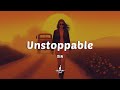 Sia Unstoppable Lyrics
