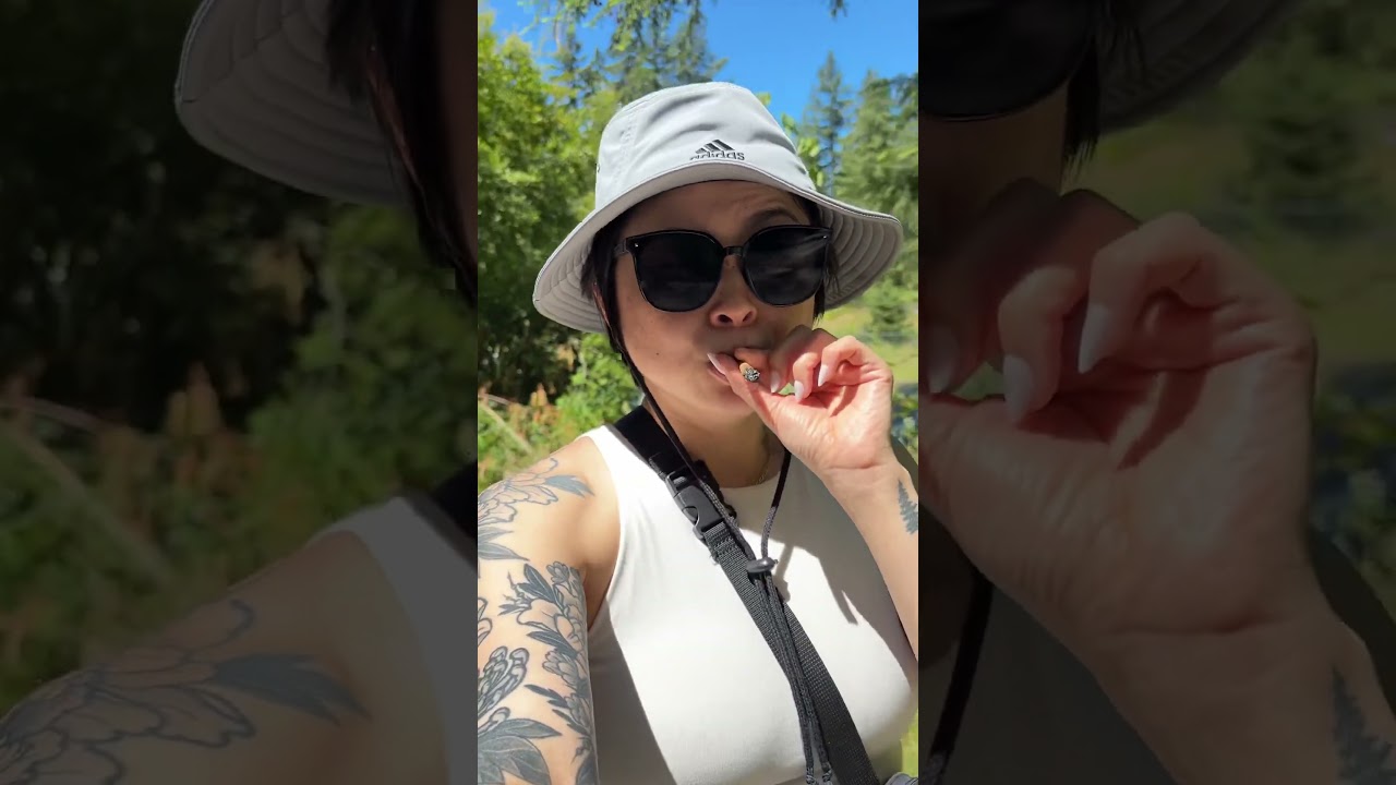 smoking j’s on our hike 