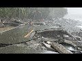 Typhoon UWAN / FUNG-WONG Storm Surge Damage Near Baler Philippines 
