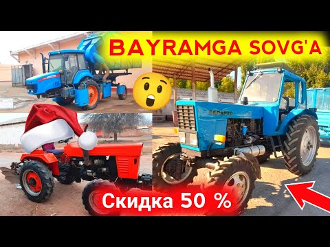 29-dekabr, 2021 😲TRAKTOR NARXLARI 2021🇺🇿 MTZ80 , TTZ , T28 , T40 Barchasi Narxlari #SardorbekUz