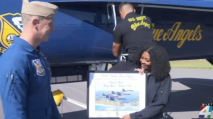 Reporter Marilyn Parker takes a ride with the Blue...