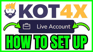 How To SET UP KOT4X Live Account (QUICK & EASY) 2025