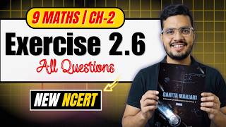 Ex. 2.6 Linear Polynomials | Ch-2 Class 9 Maths | Graphs & Role of a and b | Sanyam Bhayana