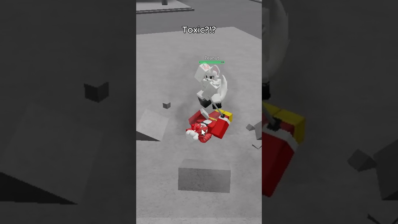 Toxic furry gets destroyed