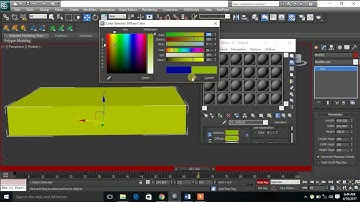 how to change objects color smoothly with animation in 3ds max