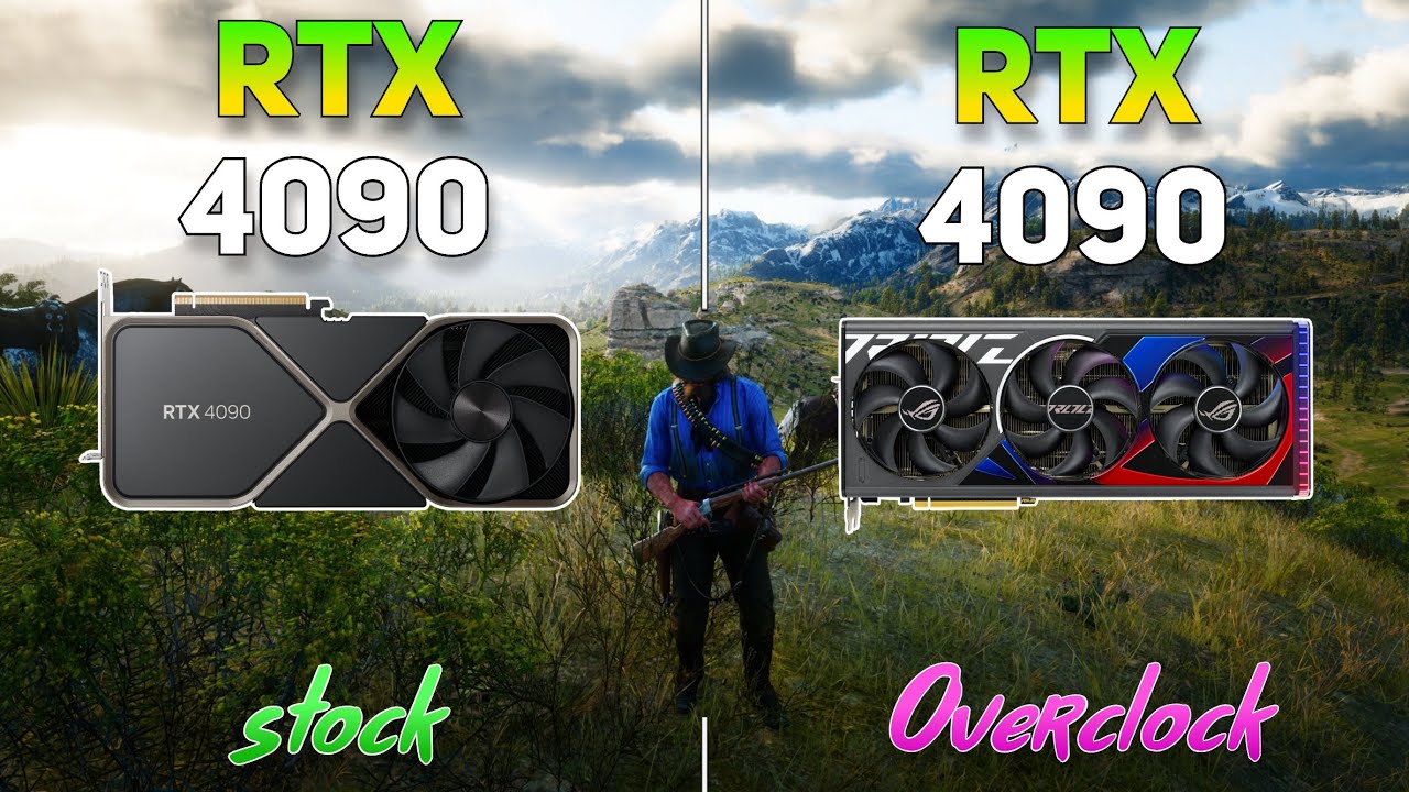 ⁣RTX 4090 Stock vs OC - Insane Results!