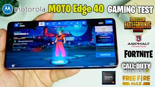 Moto Edge 40 5G en Perú: Gaming Test: Fornite, Free Fire Max, COD, PUBG y Asphalt 9 (Dimensity 8020)