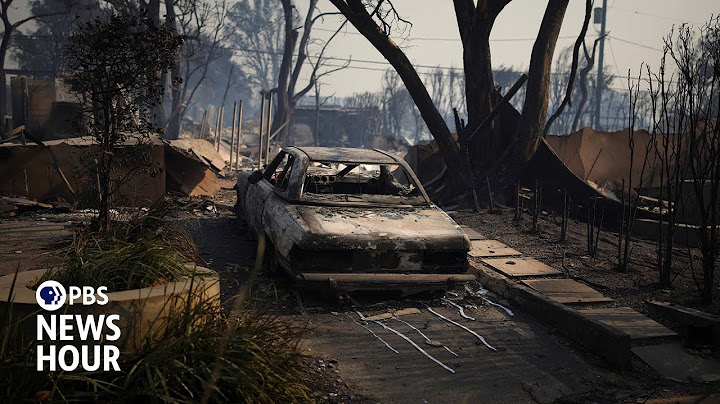 Massive wildfires continue to rage across LA area, leaving neighborhoods in ruins