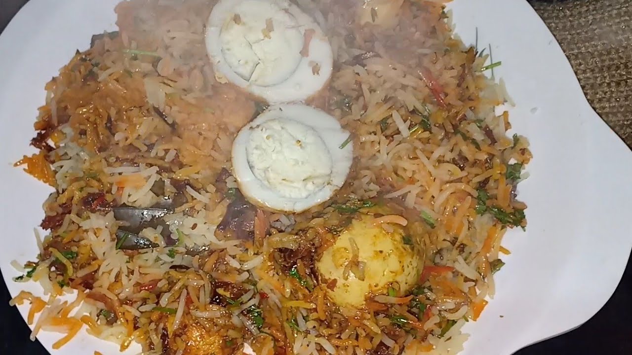 Simple egg biryani recipe in hindiअंडा बिरयानी बनाए आसान तरीके से - YouTube