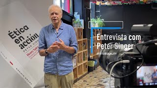 Entrevista com Peter Singer - lançamento de seu livro 'Ethics in Action'