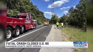 Fatal crash closes U.S. 60