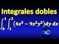 02. Integral doble, Teorema de Fubini