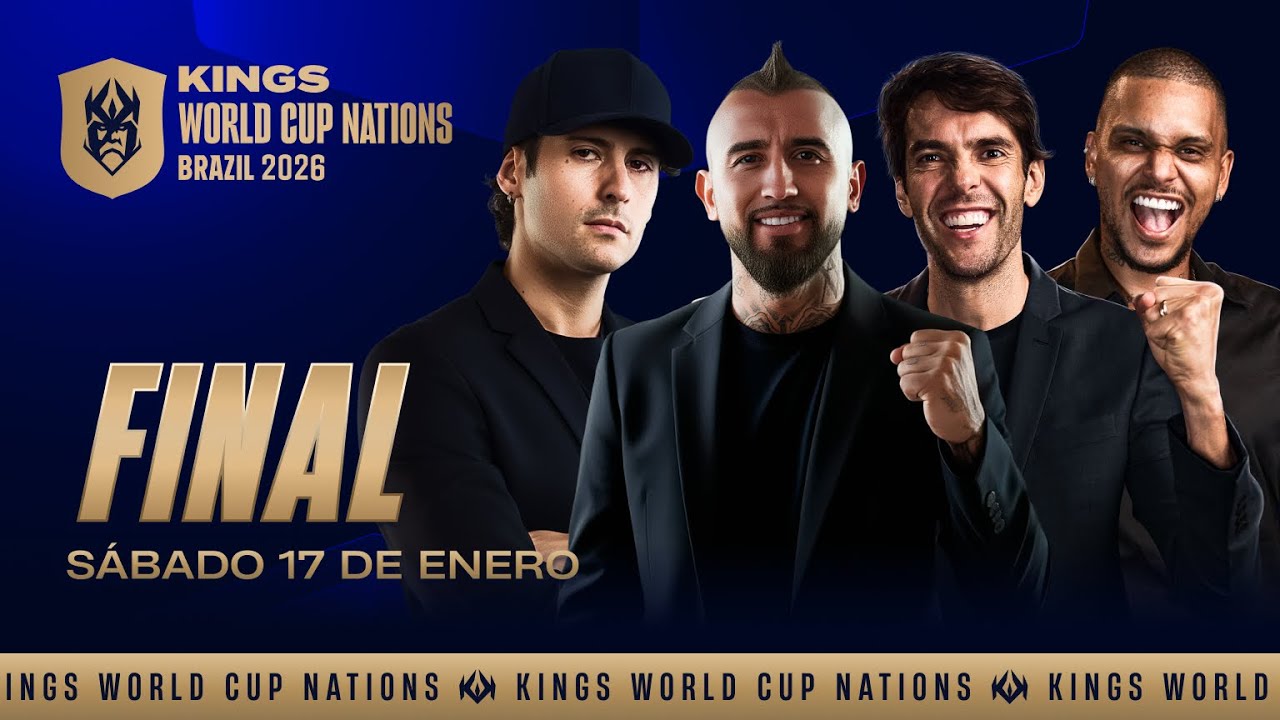 🇪🇸 👑 Kings World Cup Nations 2026 👑 GRAN FINAL | Chile vs Brasil