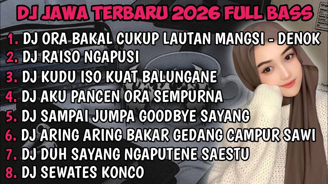 DJ JAWA TERBARU 2025 FULL BASS🎵 | DJ DENOK X RAISO NGAPUSI X DJ EGO WONG TUO VIRAL MENGKANE !!