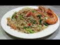 Resipi nasi goreng ikan masin sedap || Rizal tomyam