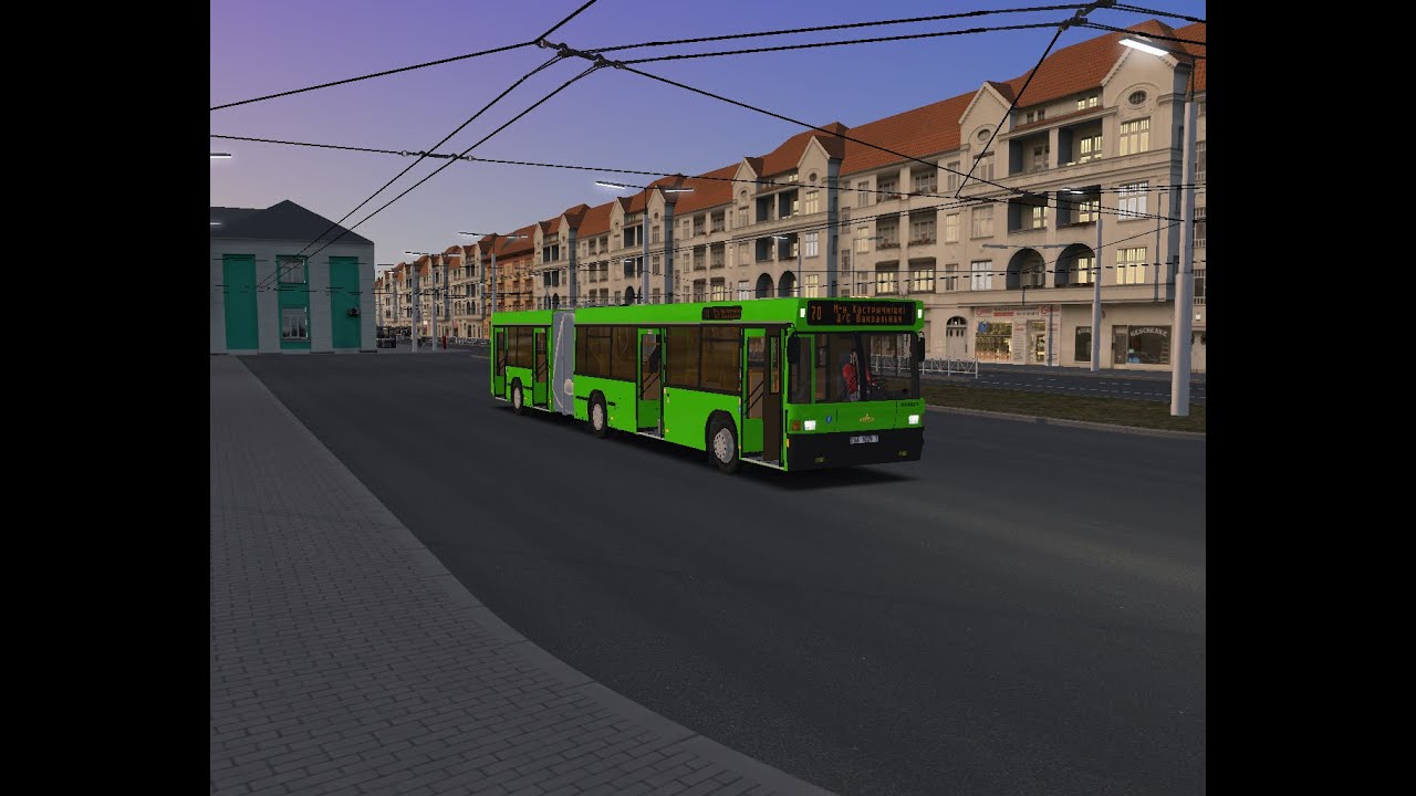 Omsi 2 Новобобруйск Маршрут 70 МАЗ 105.065 2009 Года