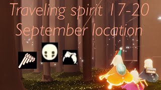 17-20 September traveling spirit location