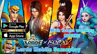 Lords Mobile Gameplay (Android/IOS) with latest codes! screenshot 4