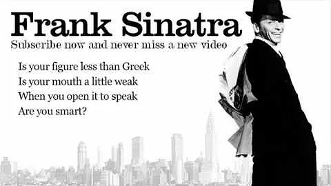 My Funny Valentine Frank Sinatra Lyrics Valentijn ...