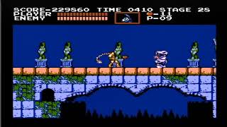 Castlevania (Stages 26 - 28, All Secrets & Money Bags, No Subweapons, No Damage)